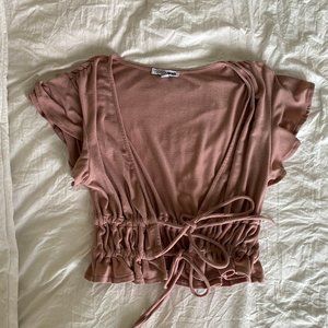 Fashion Nova Tie Top